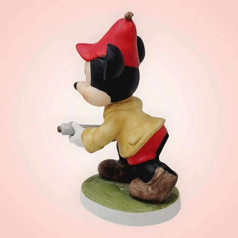 Vintage Walt Disney Porcelain Figurine Mickey Mouse‎ 